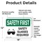 Signmission 12 in Height, 18 in Width, Vinyl Decal, Rectangle OS-2PACK-SF-D-1218-L-10937 - alternate 4